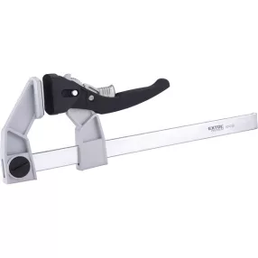   EXTOL PREMIUM asztalos szorító, racsnis, ALU+acél+műanyag, 250×90 mm