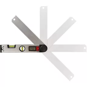   EXTOL PREMIUM vízmérték, digitális szögmérővel,  305mm, 2 libella, ±0,5mm/1m, illetve 0-225°, ±0,3°,  LCD kijelző