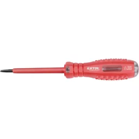   EXTOL PREMIUM fáziskereső, 80-250V, 160mm, lapos hegyű, CE
