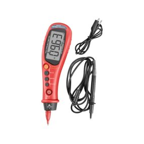   EXTOL PREMIUM digitális multiméter, toll típusú; Amper/Volt/Ohm mérő, hangjelző funkcióval, CE, 2 db 1,5V AAA elem
