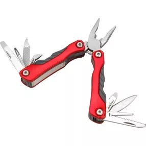   EXTOL PREMIUM multifunkciós rozsdamentes szerszám, késpengével, teljes/összecsukott hossz.:67/100 mm, 9 funkciós, 24 db-os kínálódoboz