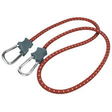 EXTOL PREMIUM gumipók 1 db, 80cm × 10mm,  mindkét végén karabínerrel, extra erős gumi