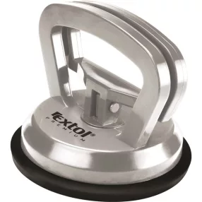   EXTOL PREMIUM üvegemelő (vákuumos üvegfogó tappancs), egyfejes, max. 50kg teherbírás, átmérő: 118mm, ALU ötvözet