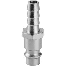 EXTOL PREMIUM gyorscsatlakozó-dugó, tömlővéggel, 3/8", 9mm, nikkelezett réz, bliszteren