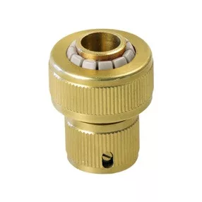   EXTOL PREMIUM gyorscsatlakozó, réz; 3/4'', stoppos