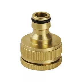   EXTOL PREMIUM kuplung csatlakozó, réz, belsőmenetes; 3/4" és 1/2"