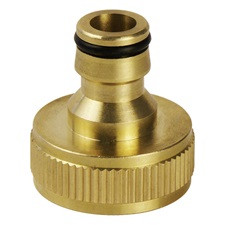 EXTOL PREMIUM kuplung csatlakozó, réz, belsőmenetes; 3/4"