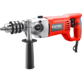   EXTOL PREMIUM ütvefúrógép , 1050W, fémházas, 0-2500 ford/perc, tokmány 3-16mm, papírdobozban