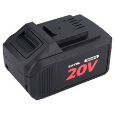 EXTOL tartalék akku 20V, Li-ion, Share20V, 6000mAh