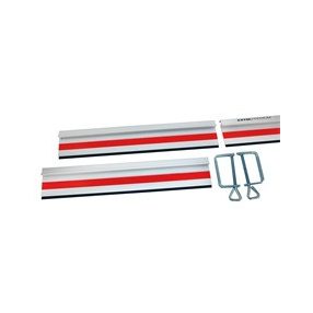   EXTOL vezetősín klt., 3 db (3×42cm)+ lefogató kampó 2 db, hosszú, egyenes vágáshoz, a 8893022 mini körfűrészhez