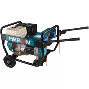   HERON benzinmotoros áramfejlesztő, 6800 VA, 230V hordozható (EGI 68)