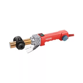  EXTOL PREMIUM műanyagcső hegesztő gép, 1070W, cserélhető fejek:16-20-25-32mm, 240-300°C, pontosság: +/-1°C
