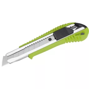   EXTOL CRAFT tapétavágó kés, 18mm, fémházas, autolock ; pótpenge: 9123A (10db) 9134 (horgas törhető-5db)