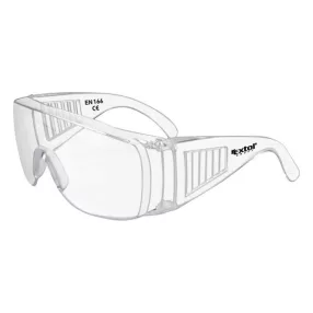   EXTOL CRAFT védőszemüveg, víztiszta, polikarbonát, CE, optikai osztály: 1, ütődés elleni védelmi osztály: S